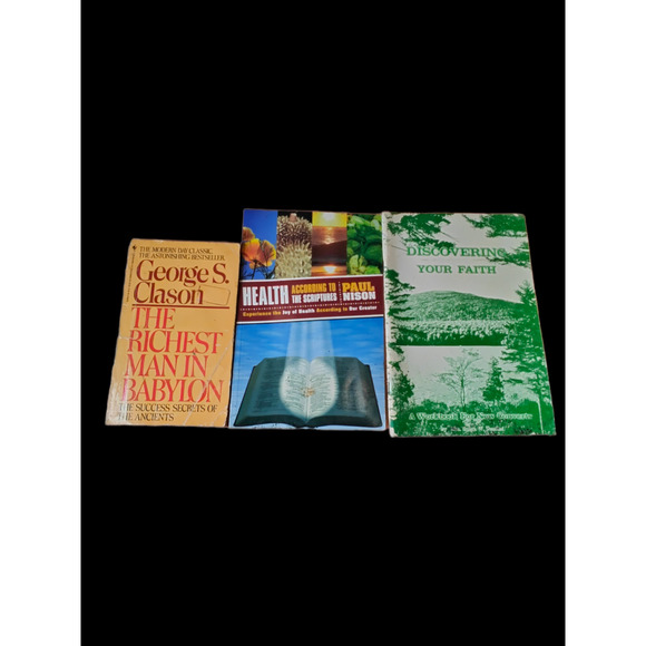 3 Paperback Books With Religious Meaning - Picture 1 of 9
